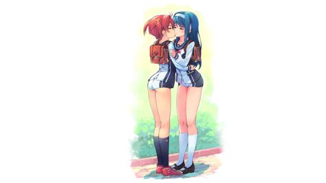 anime porn lesbian|anime lesbian Search